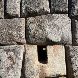 Carefully cut hole ... for water??