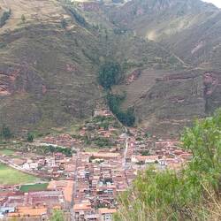 Pisaq, the nice colonial town, surrounded with Inca landscape and monuments