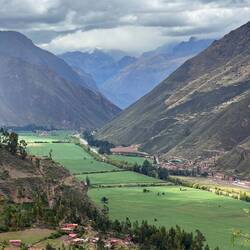 The sacred valley near Pisaq
