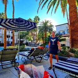 Grosse Poollandschaft