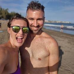 Mama und Papa posen 😅