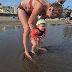 schnell die Beinchen anziehn