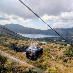 Fahrt nach unten zum See