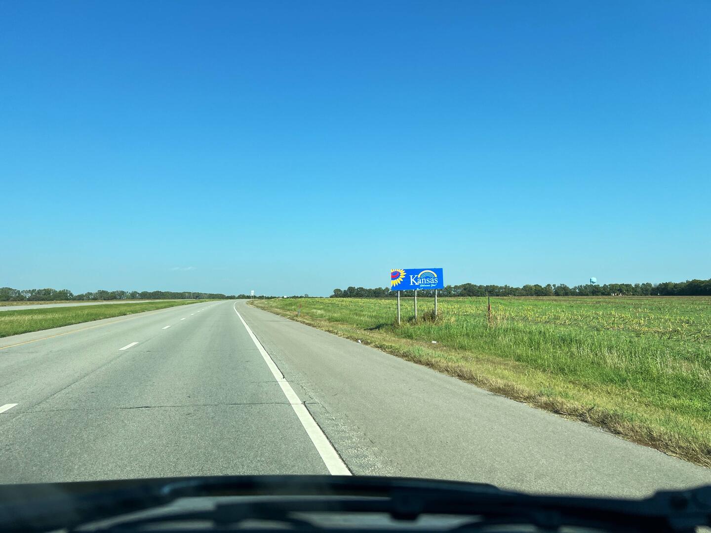 Wir erreichen wieder Kansas