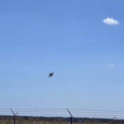 Had a picnic watching F-18s