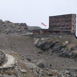 ...dann sind wir auch schon bei der Stettiner Hütte.