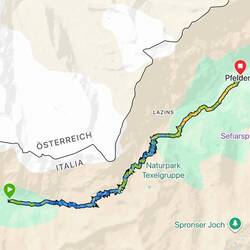 17,6km, 850 hm ↗️,1.200Hm ↘️, ca. 6 Std. reine Gehzeit
