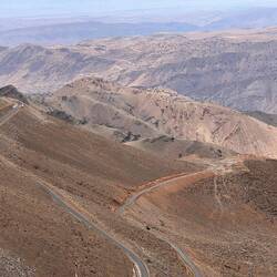 And then we crawl up the next 3000m pass