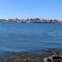 Portland seen from the Bug Light
