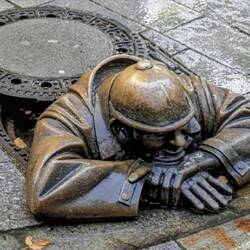 Camil über Mütze streicheln soll Glück bringen 🍀