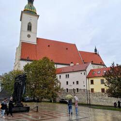 Katholische Kathedrale in Bratislava