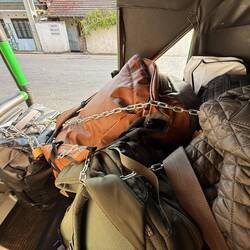 Got my lock and key so we can leave our bags ... phew. 😮‍💨 (I have trust issues - Lol).