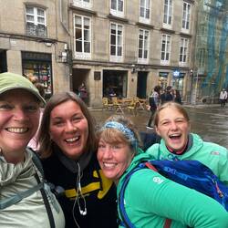Ingunn and Noeme met us and walked us to the cathedral. Such a wonderful journey we've shared!