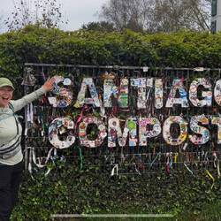 Entering Santiago 👏