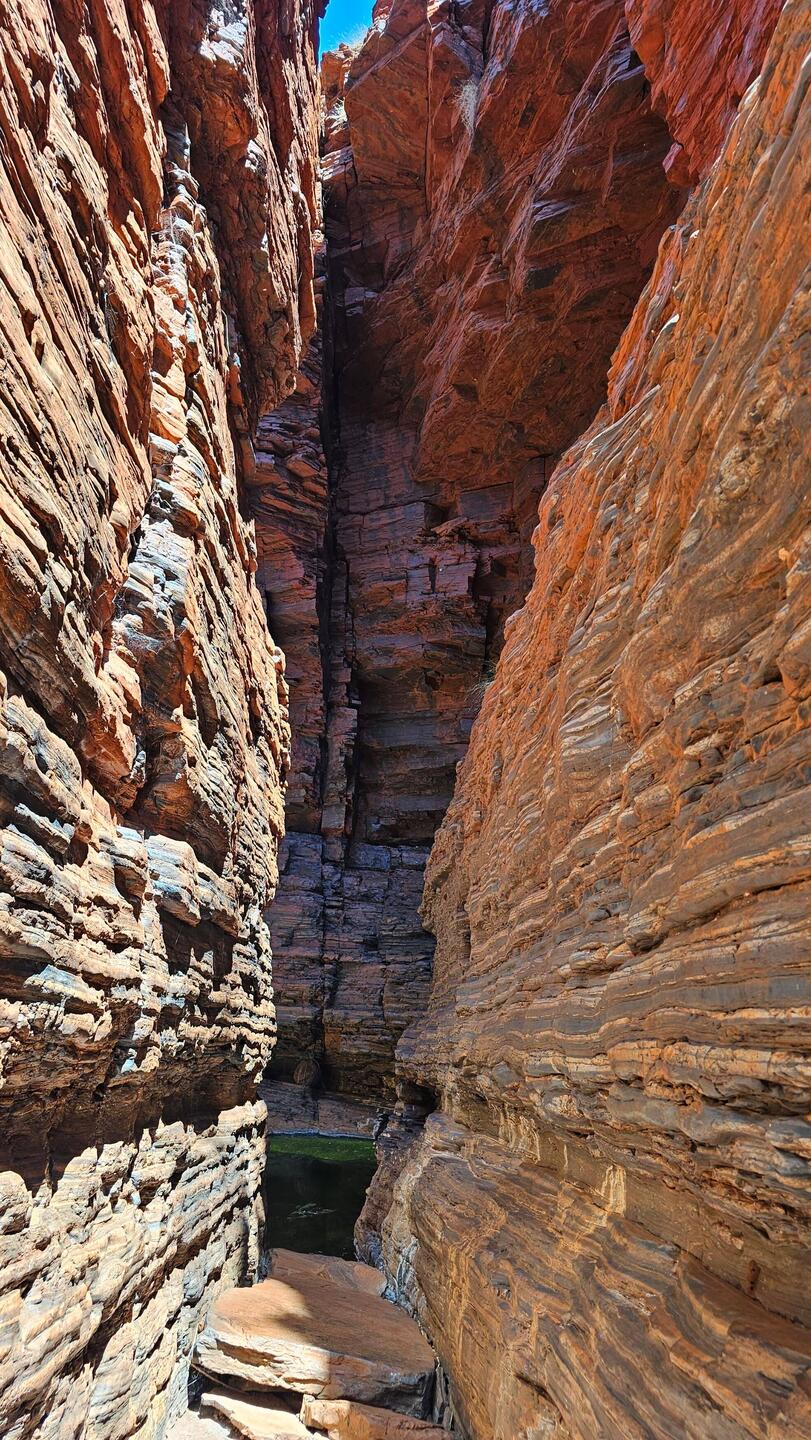Weg zum Handrail Pool