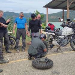 Erster Platten und somit Einsatz von Mechaniker Ram