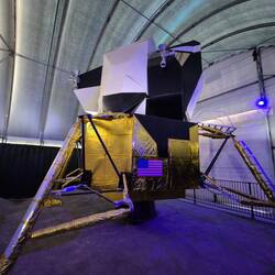 Nachbau der Mondlandefähre