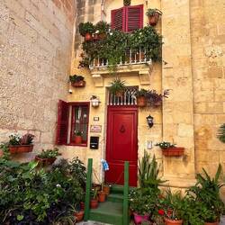 The front door of a much loved house, Mdina