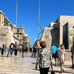 The gateway to Valletta, Malta