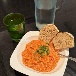 Mi Cena: camerones y arroz