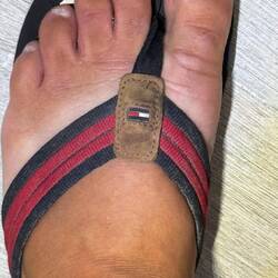 Hier gönn ich mir sogar mal ne Pediküre