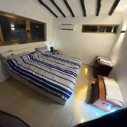 Das zweite Schlafzimmer ist soweit auch fertig bis auf die Gardinen/Rollos