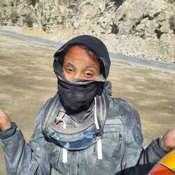 The road takes it's toll - today just dust