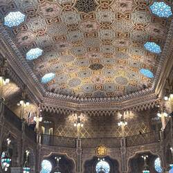 Once a St. Francis Conven, now the Bolsa is the headquarters of Porto's Commercial Assoc.