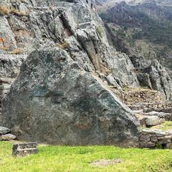 This rock is a replica of the calendar mountain
