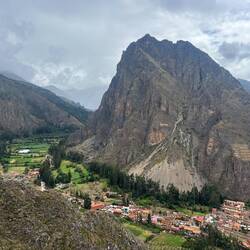 This valley leads into the Amazonian jungle