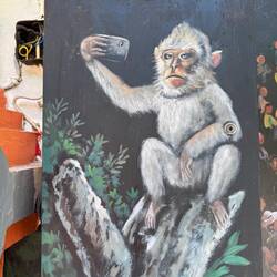 This mural was funny and it may happen.