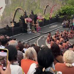 Prince Rama and his wife Sita enter