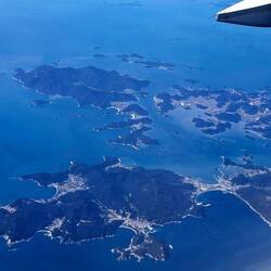 These are some of the islands on the southern end of S. Korea.