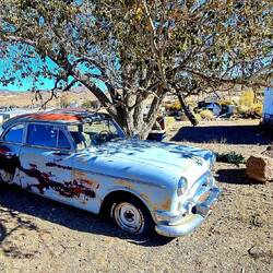 Schnappschuss in einem kleinen Kaff