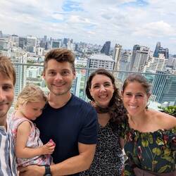 Besuch ist angekommen