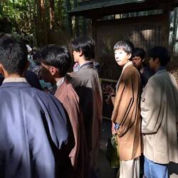 In the bamboo forest