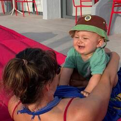 Schaukeln mit Mama ❤️