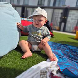 endlich wieder am Pool