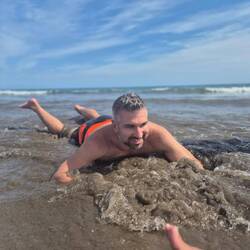 und auch dieser süße Papa