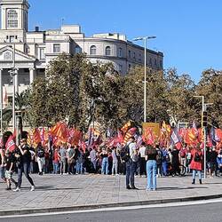 Some kind of demonstration