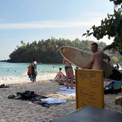 Headed to go shred some waves ...