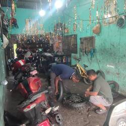 Julian's platter Reifen braucht etwas Pflege