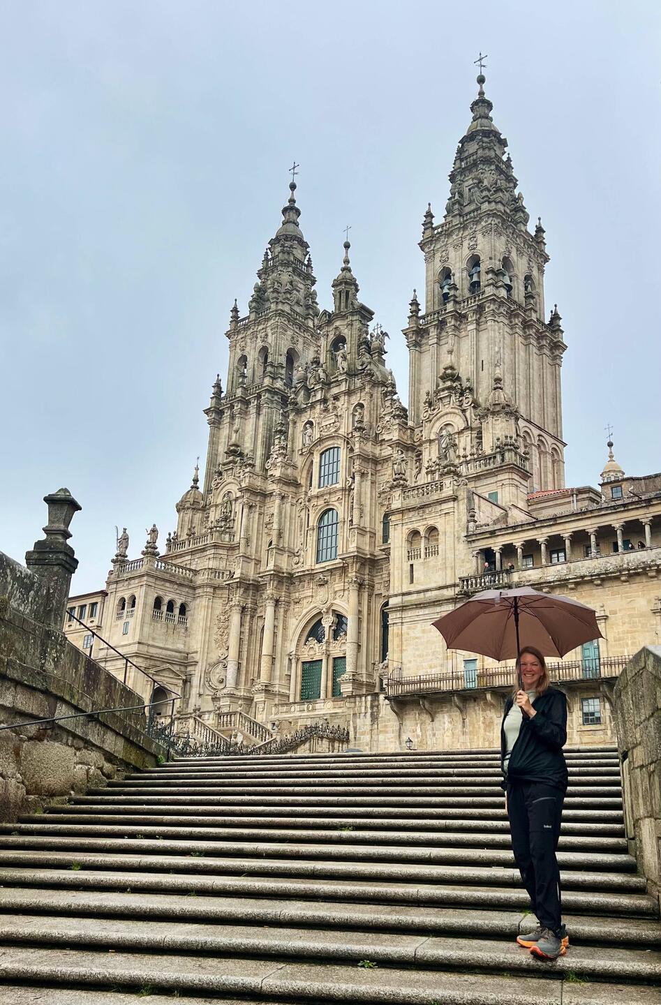 Rainy arrival day, but still beautiful and inspiring.