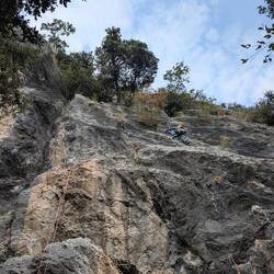 Day 8: multipitch "Via Helena"