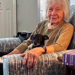 Grammie and Pepper