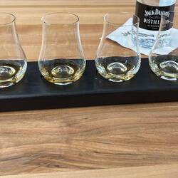 The tasting at the end of the tour