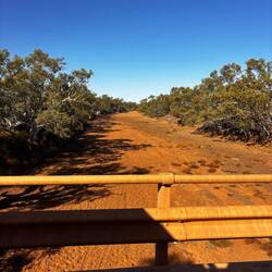 ausgetrocknete Flussbette