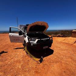 .... wieder Luft in die Reifen pumpen 🤗