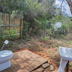 Beautiful open toilet area :)