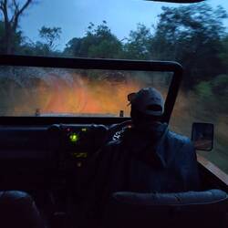 Going back in thunderstorm